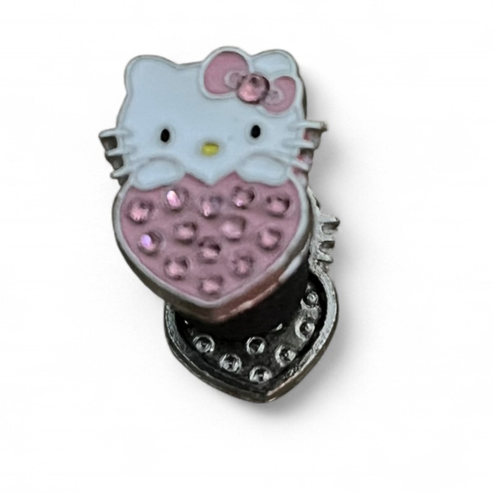 Charming Pink and White Cat Earrings